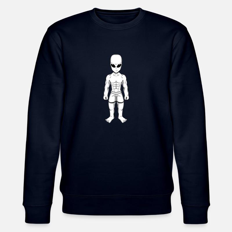 Alien Cool - Stanley/Stella Unisex Bio-Sweatshirt CHANGER  - Navy