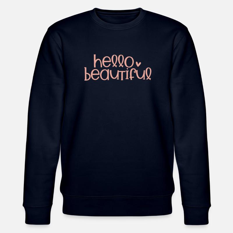 Hallo Hübsche - Stanley/Stella Unisex Bio-Sweatshirt CHANGER  - Navy