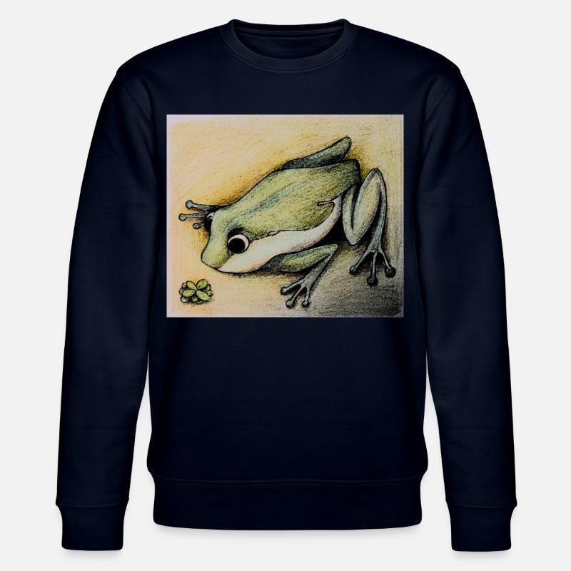 frog - Stanley/Stella Unisex Bio-Sweatshirt CHANGER  - Navy