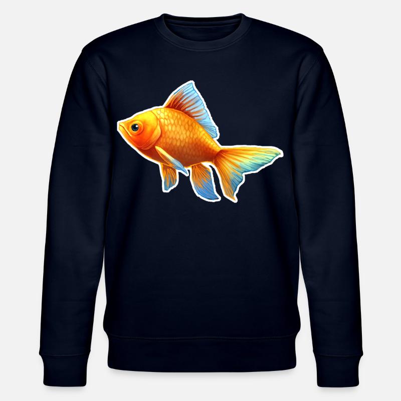 Goldfisch Nr.2 - Stanley/Stella Unisex Bio-Sweatshirt CHANGER  - Navy