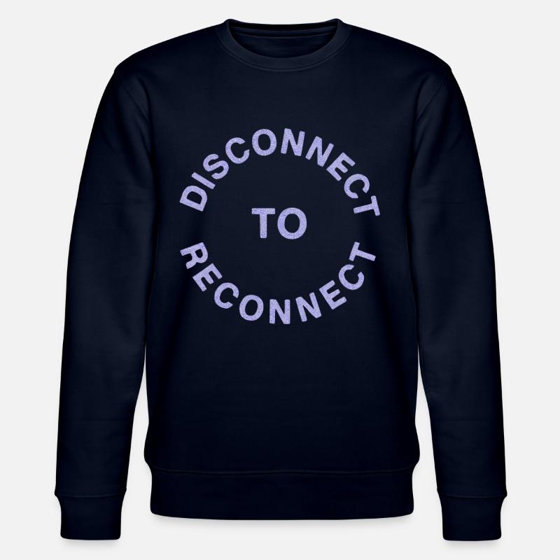 Offline ist das neue Cool - Stanley/Stella Unisex Bio-Sweatshirt CHANGER  - Navy
