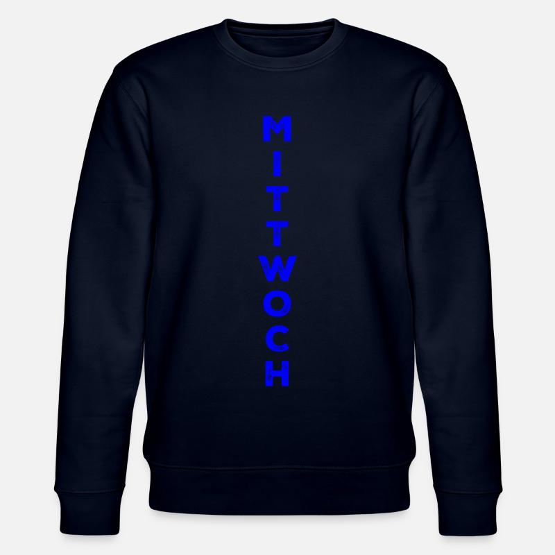 Mittwoch - blau - Stanley/Stella Unisex Bio-Sweatshirt CHANGER  - Navy