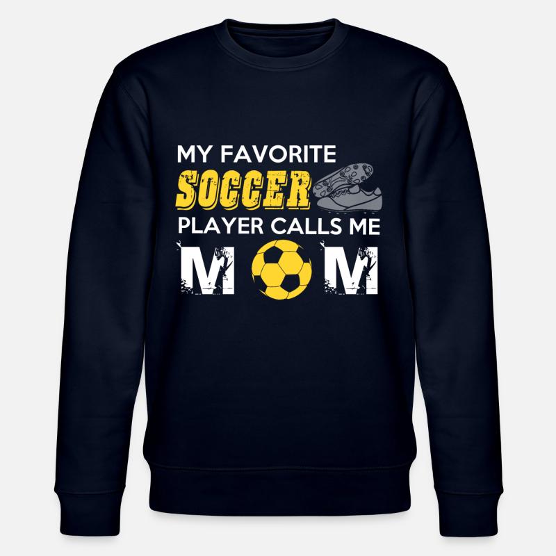 FUSSBALL MAMMA Design - Stanley/Stella Unisex Bio-Sweatshirt CHANGER - Navy