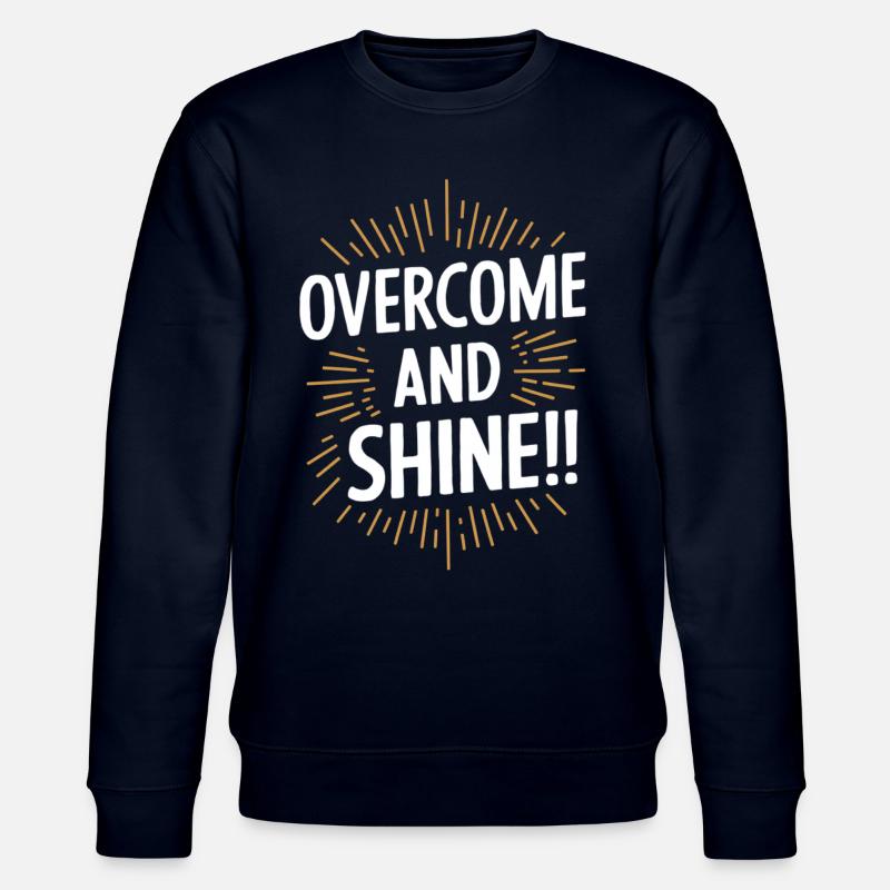 Surmonter et rayonner de motivation - Sweat bio CHANGER Stanley/Stella Unisexe - marine