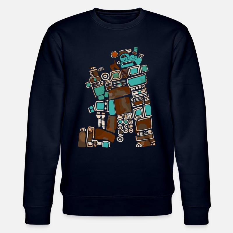 Dieu Maya Mythologie Maya Itzamna - Sweat bio CHANGER Stanley/Stella Unisexe - marine