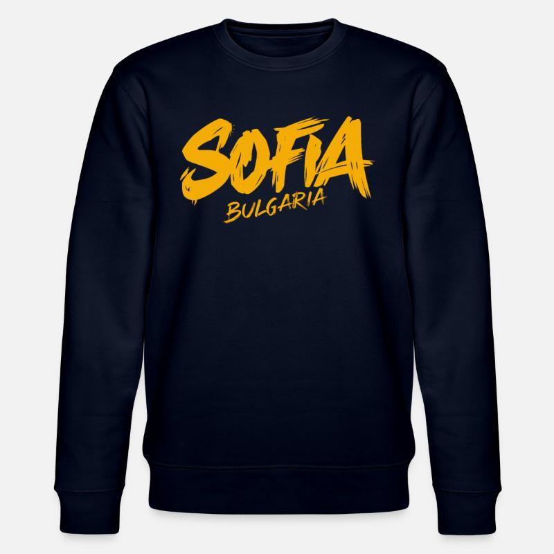 Sofia Bulgarie Souvenir - Sweat bio CHANGER Stanley/Stella Unisexe - marine