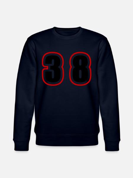 38 Number College - Stanley/Stella CHANGER Unisex Organic Sweatshirt - navy