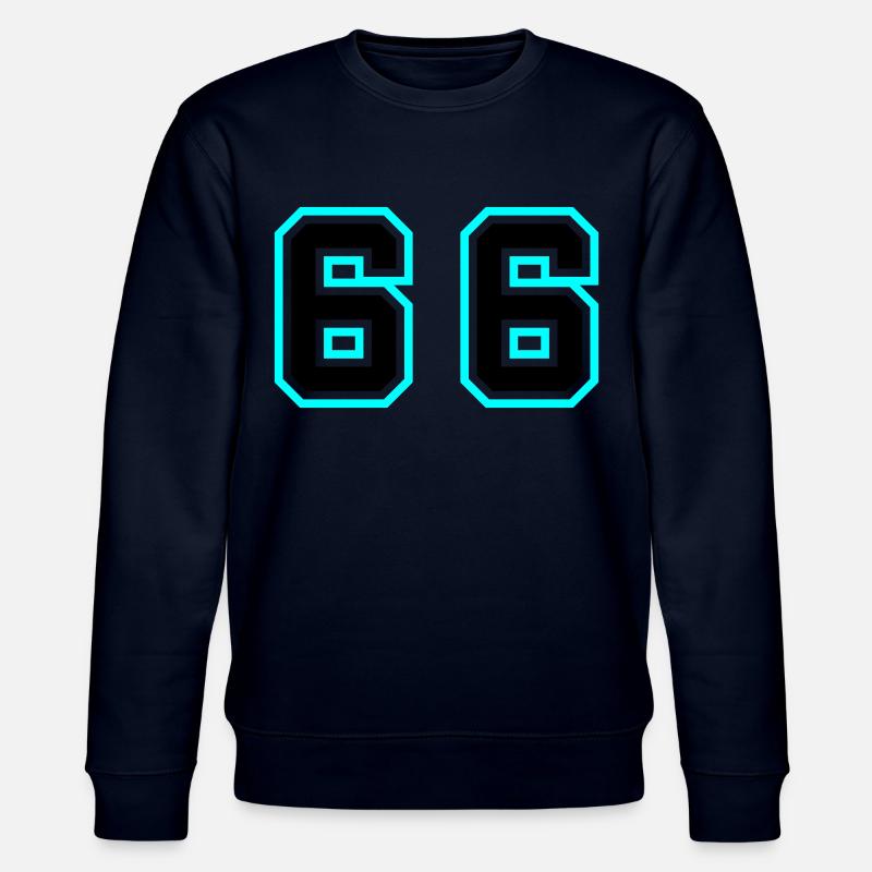 66 Symbole numérique - Sweat bio CHANGER Stanley/Stella Unisexe - marine