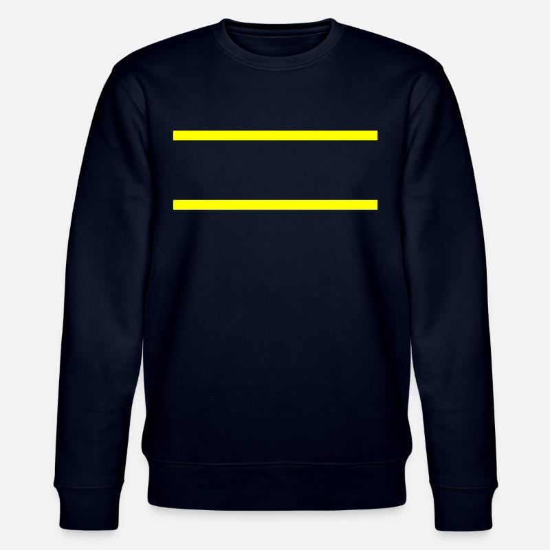 Trait du symbole linéaire - Sweat bio CHANGER Stanley/Stella Unisexe - marine