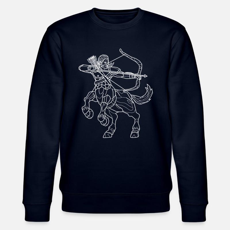 Centaure - blanc - Sweat bio CHANGER Stanley/Stella Unisexe - marine