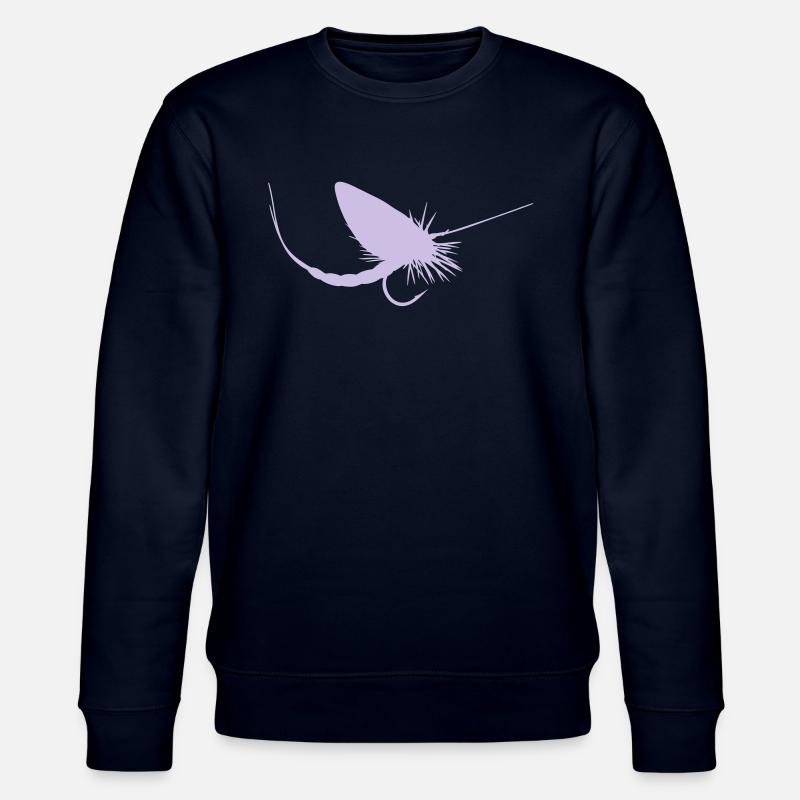 Fliegenfischen - Stanley/Stella Unisex Bio-Sweatshirt CHANGER  - Navy