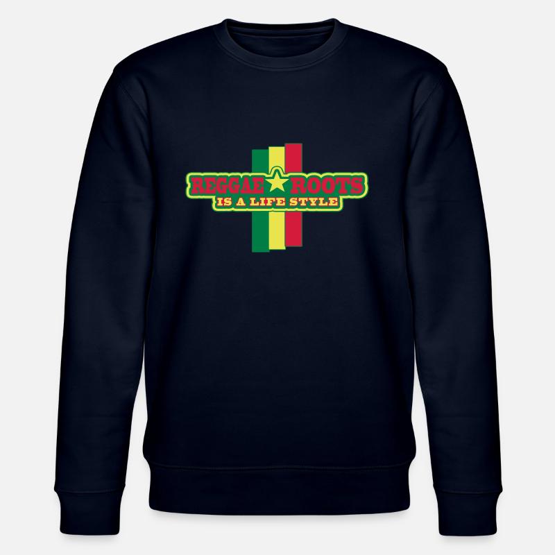 reggae roots is a life style - Sweat bio CHANGER Stanley/Stella Unisexe - marine