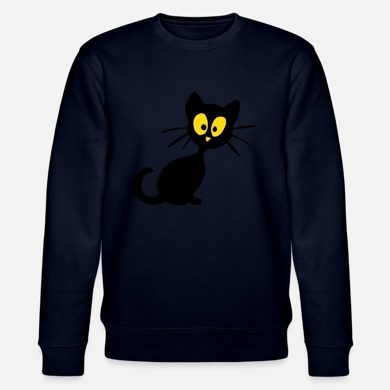 Kätzchen - Stanley/Stella Unisex Bio-Sweatshirt CHANGER  - Navy