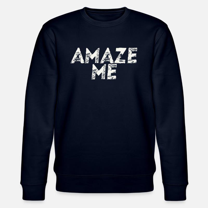 Idée cadeau AMAZE ME - Sweat bio CHANGER Stanley/Stella Unisexe - marine
