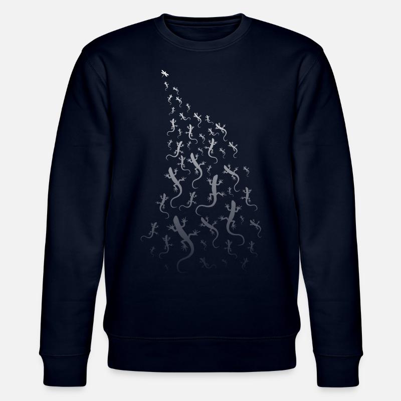 Geckos contre Libellule - Sweat bio CHANGER Stanley/Stella Unisexe - marine