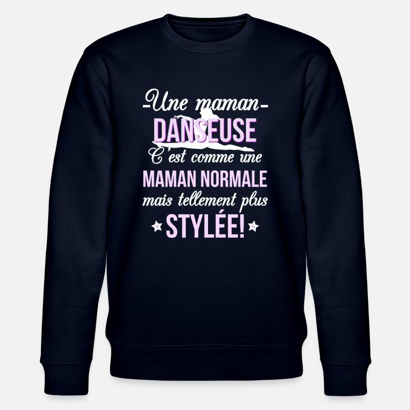 maman DANSEUSE - Sweat bio CHANGER Stanley/Stella Unisexe - marine