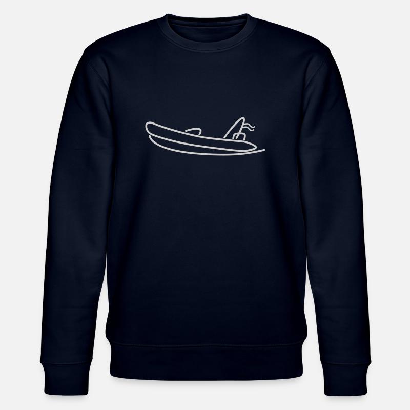 Schlauchboot - Stanley/Stella Unisex Bio-Sweatshirt CHANGER  - Navy