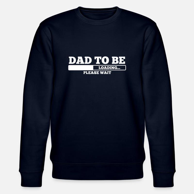 Dad to be - Stanley/Stella Unisex Bio-Sweatshirt CHANGER  - Navy