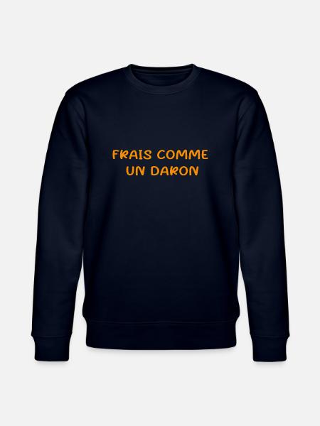 frais comme un daron - Sweat bio CHANGER Stanley/Stella Unisexe - marine
