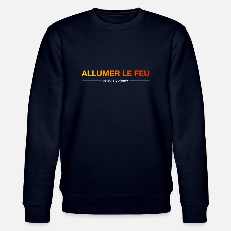 allumer le feu - Sweat bio CHANGER Stanley/Stella Unisexe - marine