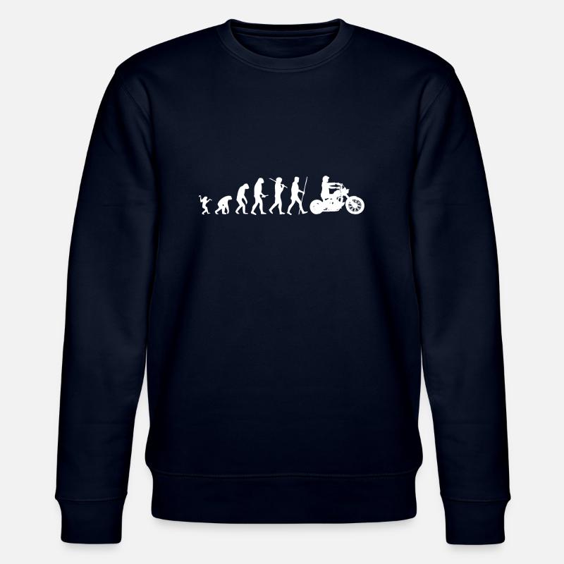 Evolution moto - Sweat bio CHANGER Stanley/Stella Unisexe - marine