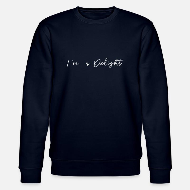 I ́m a Delight - Stanley/Stella CHANGER Unisex Organic Sweatshirt - navy