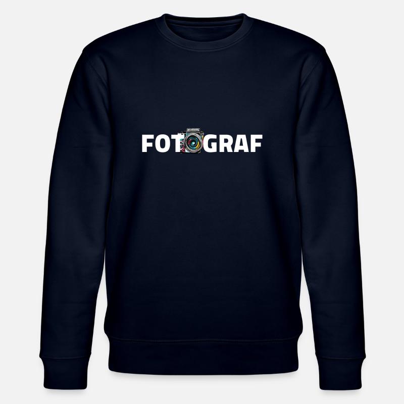 Fotograf Spiegelreflexkamera - Stanley/Stella Unisex Bio-Sweatshirt CHANGER  - Navy