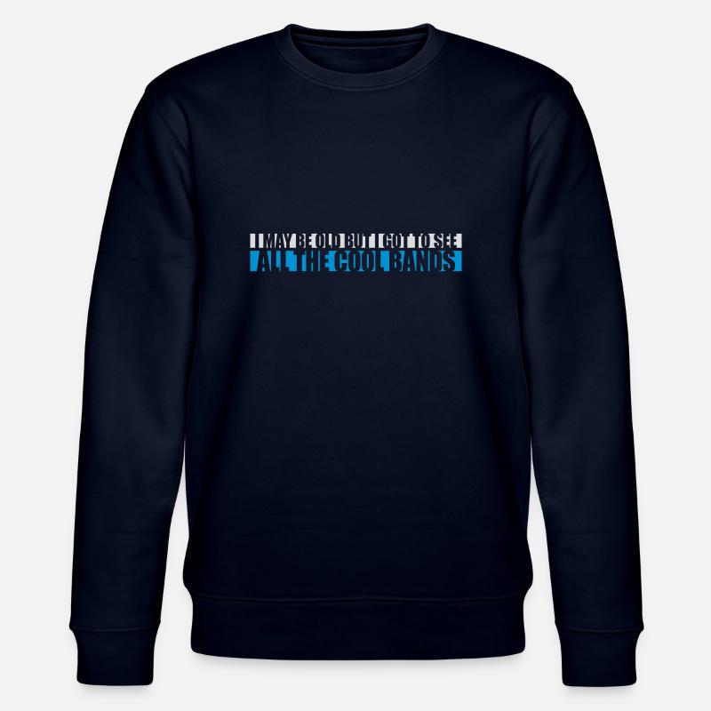 I may be old - Stanley/Stella Unisex Bio-Sweatshirt CHANGER  - Navy