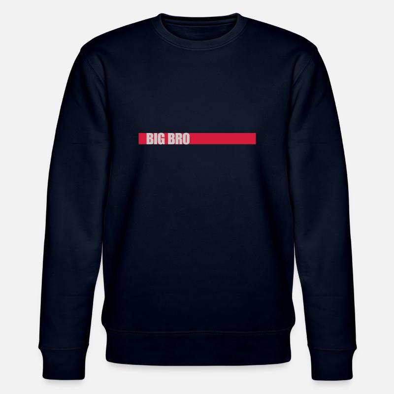 Big Bro Bar Logo - Sweat bio CHANGER Stanley/Stella Unisexe - marine