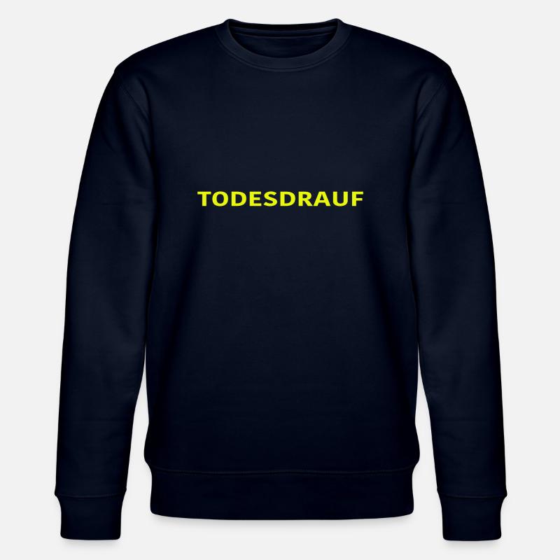 TODESDRAUF à Gelb par EMMEUNDAMPFE - Sweat bio CHANGER Stanley/Stella Unisexe - marine