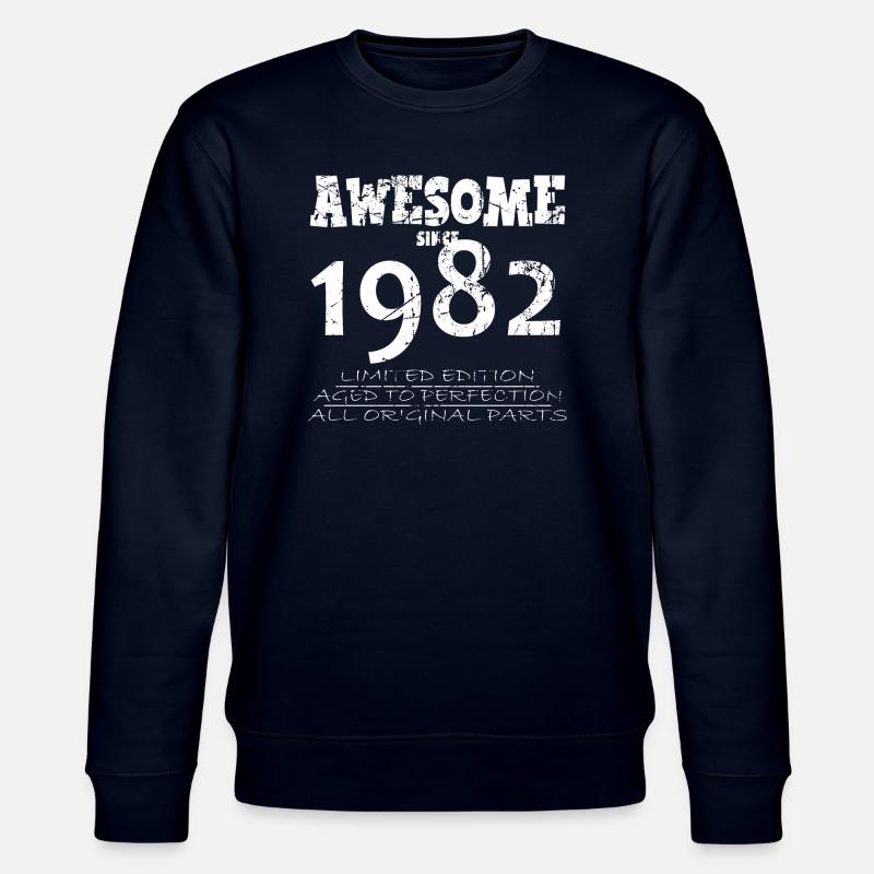 1982 - 42e anniversaire légendaire - Sweat bio CHANGER Stanley/Stella Unisexe - marine
