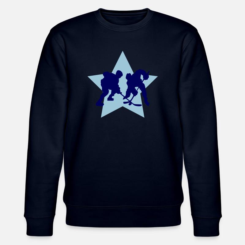 Eishockey - Stanley/Stella Unisex Bio-Sweatshirt CHANGER  - Navy