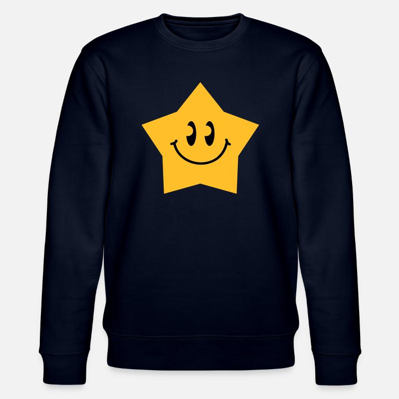star_smiley_c2 - Sweat bio CHANGER Stanley/Stella Unisexe - marine