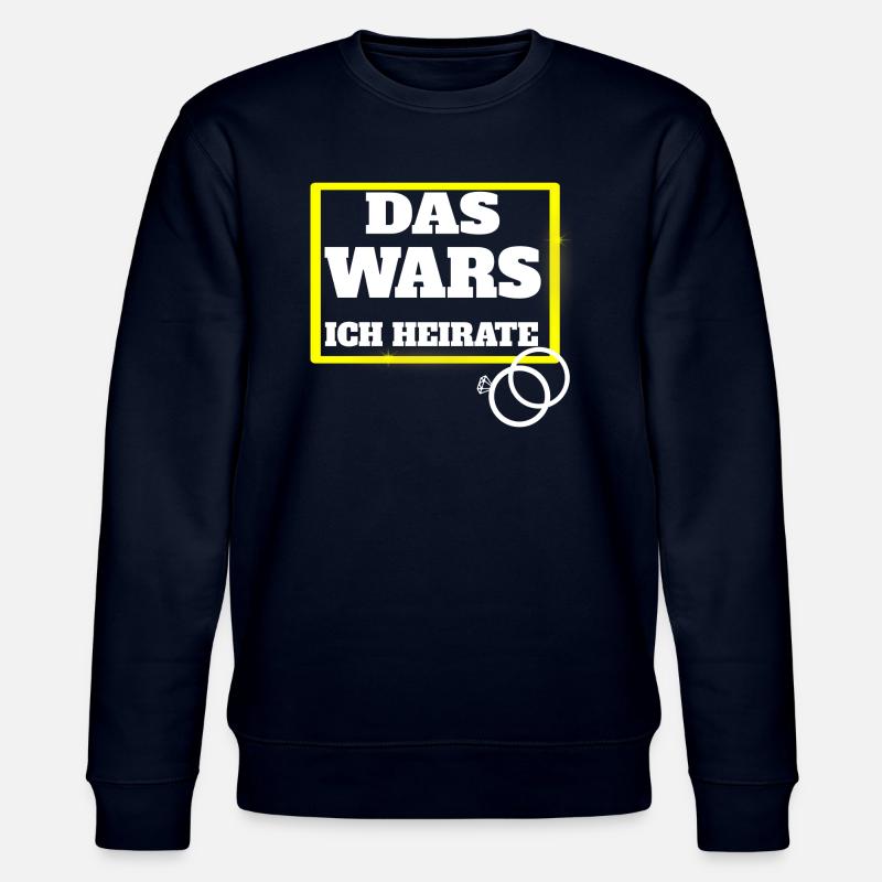 Das Wars - Stanley/Stella Unisex Bio-Sweatshirt CHANGER  - Navy