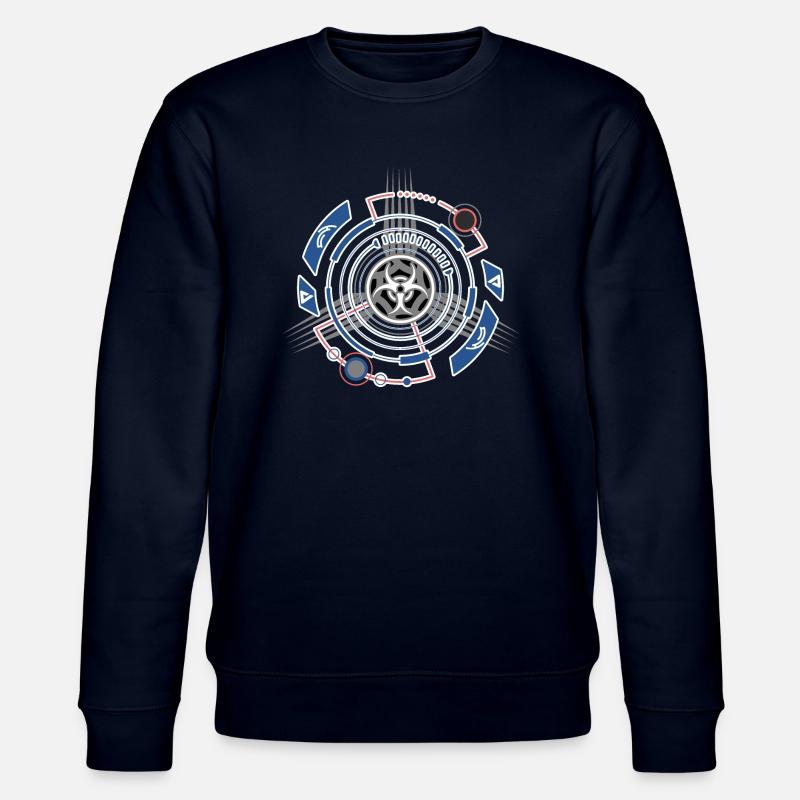 Tech Design Zukunft Technikfreaks - Stanley/Stella Unisex Bio-Sweatshirt CHANGER  - Navy