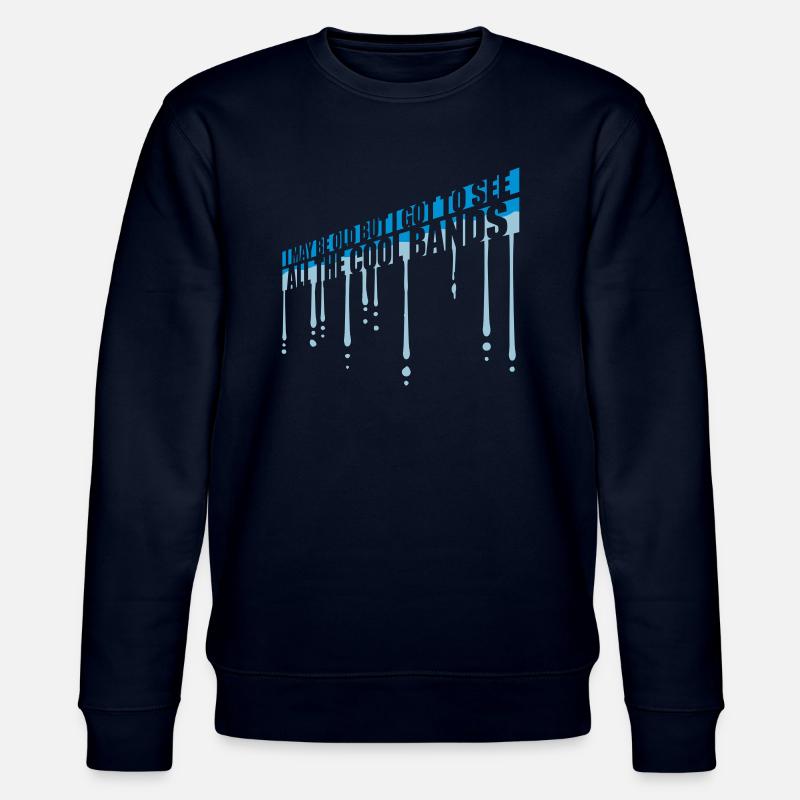 I may be old - Stanley/Stella CHANGER Unisex Organic Sweatshirt - navy