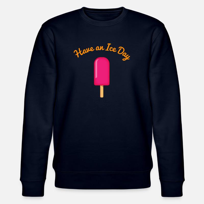 Ice Day - Stanley/Stella Unisex Bio-Sweatshirt CHANGER  - Navy
