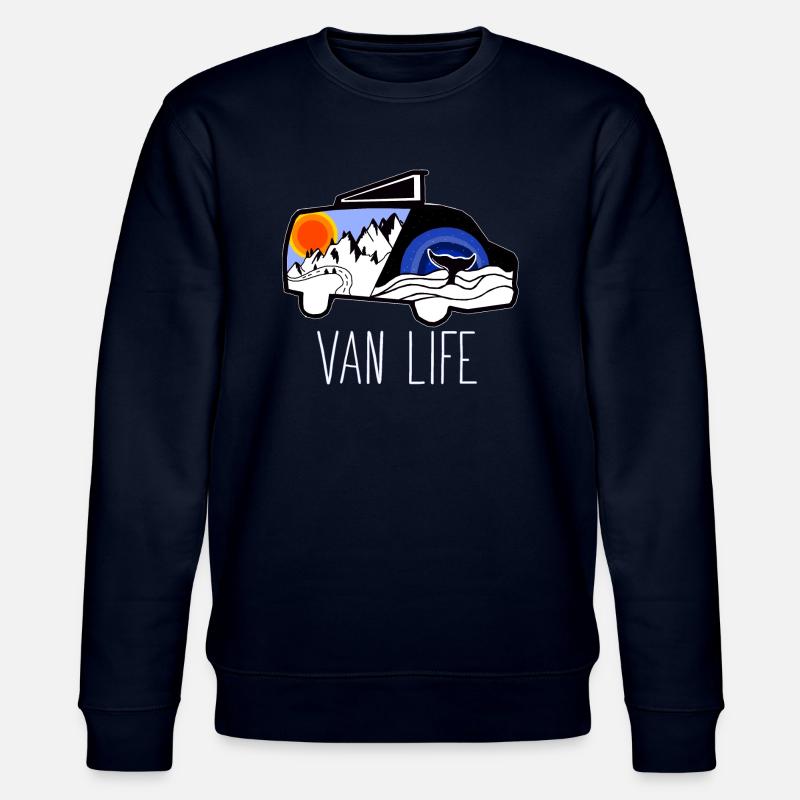 VAN LIFE VANLIFER NOMADS - Sweat bio CHANGER Stanley/Stella Unisexe - marine