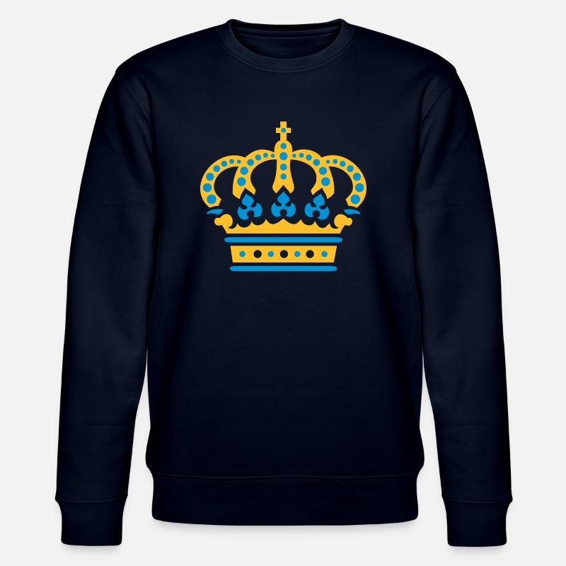 Krone (crown) 01.1 - Stanley/Stella Unisex Bio-Sweatshirt CHANGER  - Navy