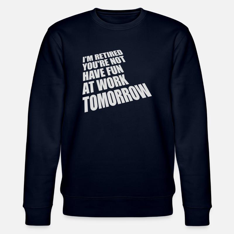 have fun at work - Stanley/Stella Unisex Bio-Sweatshirt CHANGER  - Navy