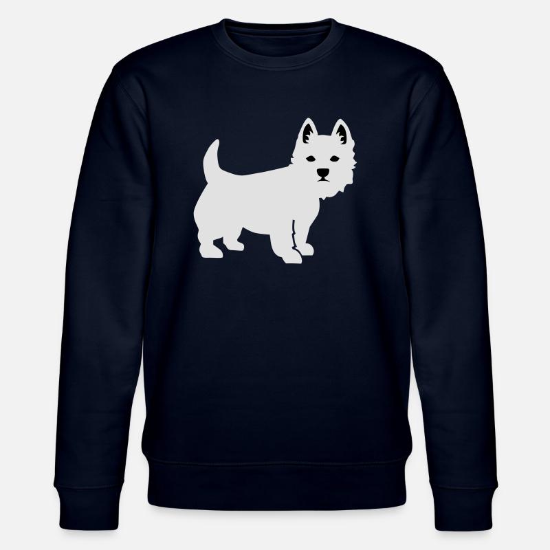 Westie - Stanley/Stella Unisex Bio-Sweatshirt CHANGER  - Navy