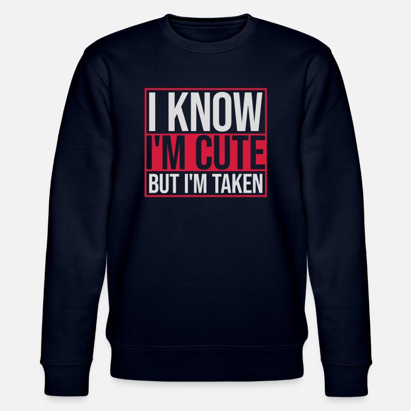 citation mignonne mais prise - Sweat bio CHANGER Stanley/Stella Unisexe - marine