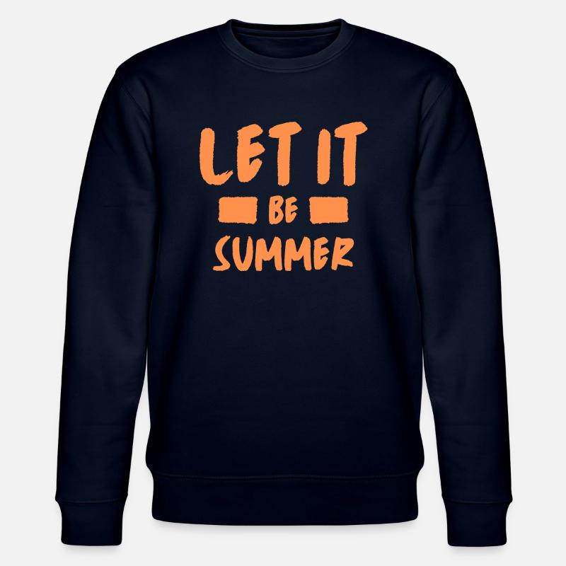 Let it be summer - Stanley/Stella Unisex Bio-Sweatshirt CHANGER  - Navy