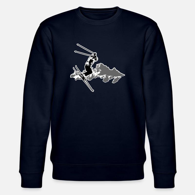 Ski Alpine - Stanley/Stella Unisex Bio-Sweatshirt CHANGER  - Navy