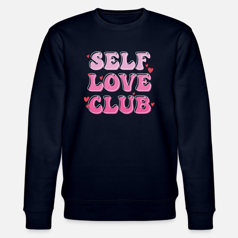 self love club 2 - Stanley/Stella Unisex Bio-Sweatshirt CHANGER  - Navy