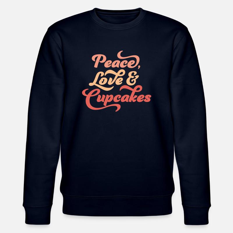 Cupcakes - Stanley/Stella Unisex Bio-Sweatshirt CHANGER  - Navy