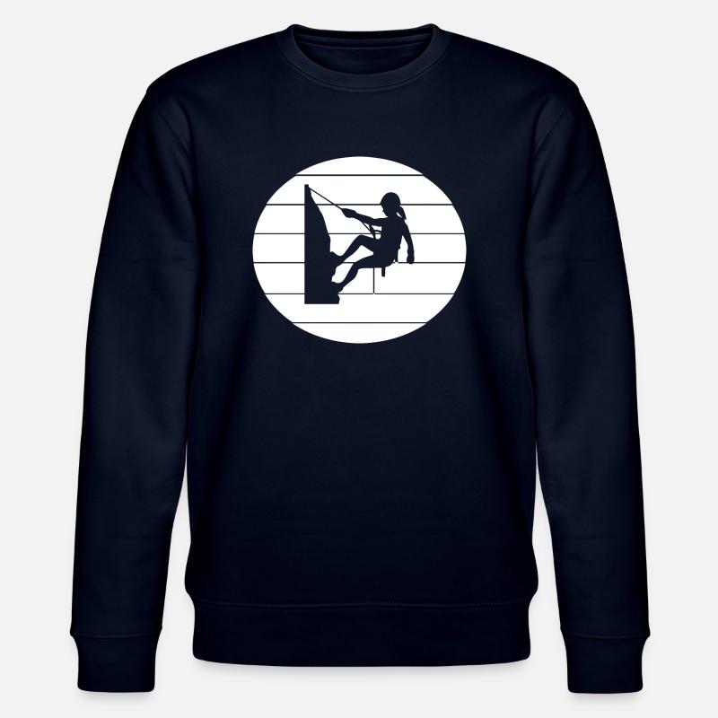 Bouldering Climbing Climbing - Stanley/Stella CHANGER Unisex Organic Sweatshirt - navy