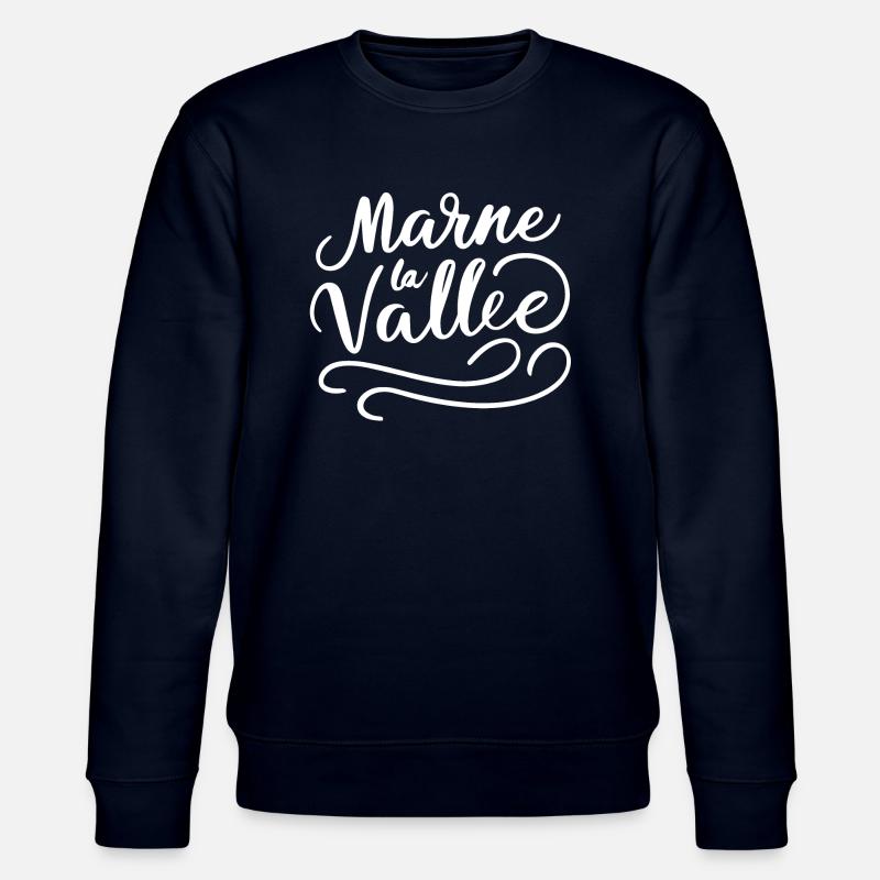 Marne la vallée - Sweat bio CHANGER Stanley/Stella Unisexe - marine