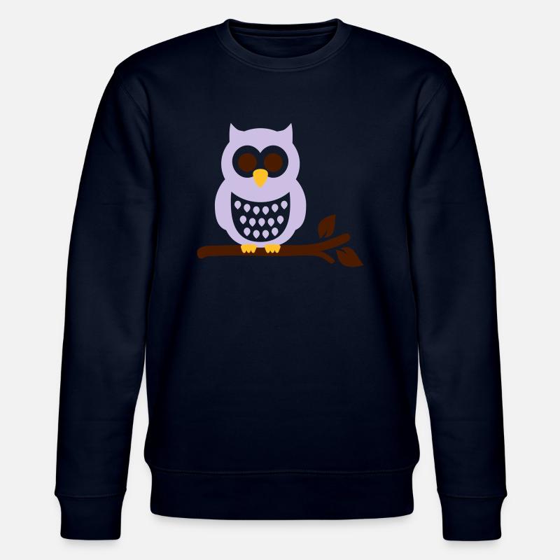 Chouette Hibou - Sweat bio CHANGER Stanley/Stella Unisexe - marine