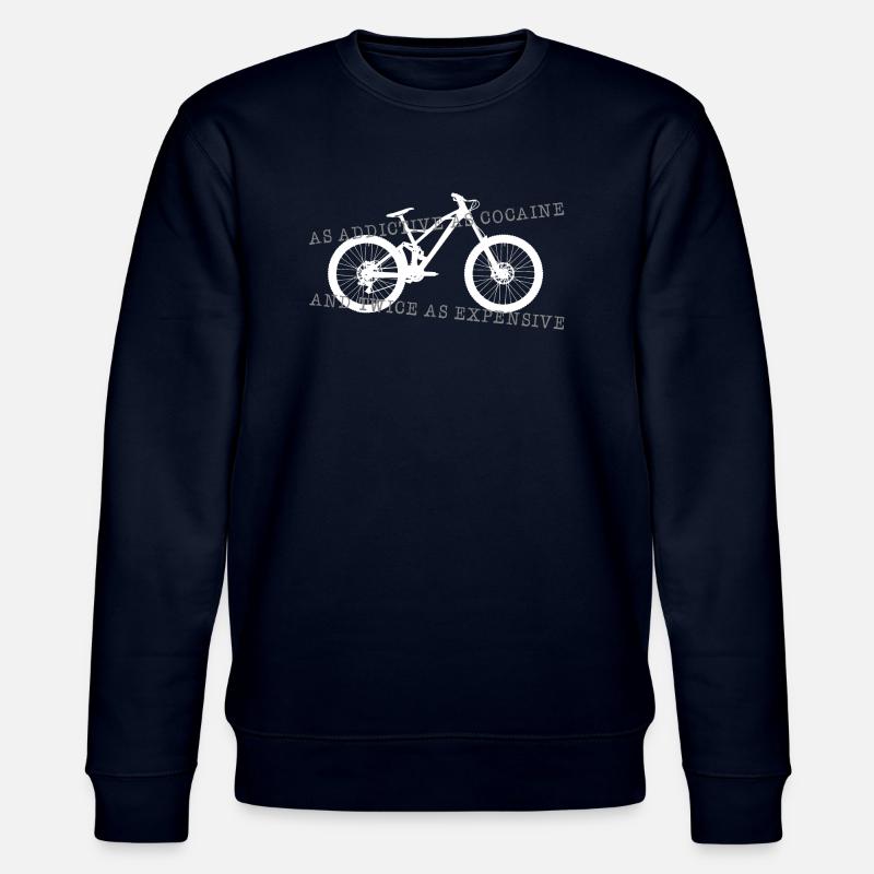 Downhill addictive - Stanley/Stella Unisex Bio-Sweatshirt CHANGER - Navy